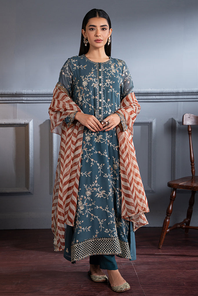 RELIC MESH-2PC (SHIRT & DUPATTA)