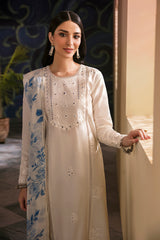 SNOW PEARL-3PC (SHIRT, DUPATTA & TROUSER)