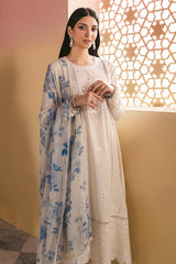 SNOW PEARL-3PC (SHIRT, DUPATTA & TROUSER)