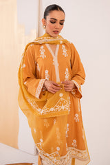 HAZEL WOOD-2PC(SHIRT & DUPATTA)