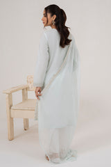 POWDER BLUE-2 PIECE (SHIRT & DUPATTA)