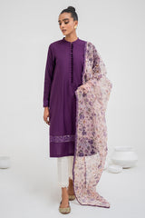 ORCHID BLOOM-2PC (SHIRT & DUPATTA)