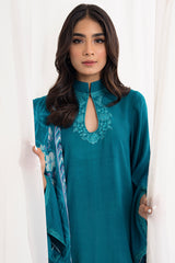 AZURE BLUE-2PC (SHIRT & DUPATTA)