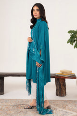 AZURE BLUE-2PC (SHIRT & DUPATTA)