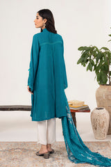 AZURE BLUE-2PC (SHIRT & DUPATTA)