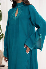 AZURE BLUE-2PC (SHIRT & DUPATTA)