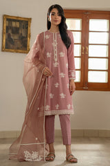 ROSY MUZE-3PC EMBROIDERED SUIT