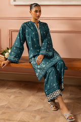 GARDEN CHARM-2 PIECE PRINTED SUIT