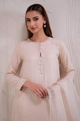 SUNSET BLUSH-3PC (SHIRT, TROUSER & DUPATTA)