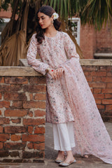 ROSE TAN-2PC (SHIRT & DUPATTA)