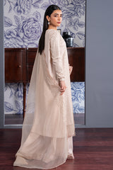 BISQUE SHELL-3 PC (SHIRT, TROUSER & DUPATTA)