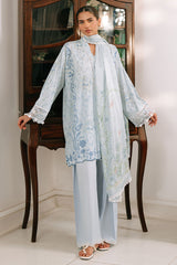 BERYL FROST-3PC PRINTED CAMBRIC SUIT