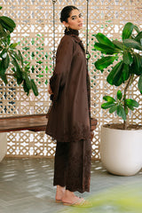 FLORET GLAM-3PC EMBROIDERED CAMBRIC SUIT