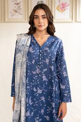 LUSH DAWN-3PC (SHIRT, TROUSER & DUPATTA)