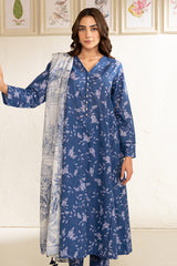 LUSH DAWN-3PC (SHIRT, TROUSER & DUPATTA)