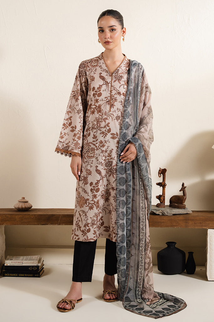 VINTAGE DUST-2 PC (SHIRT & DUPATTA)