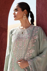 MYSTIC VERVE-3 PIECE EMBROIDERED LAWN SUIT