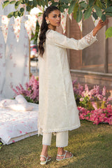 WHISPERING WHITE -3 PIECE EMBROIDERED LAWN SUIT