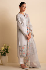 PEARL BLUE-2 PIECE (SHIRT & DUPATTA)