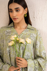 WINTER PEAR PRINTED LINEN SHIRT