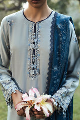 ARONA HAZE-3PC EMBROIDERED MARINA SUIT