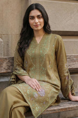 ETHEREAL GEM-2PC LINEN PRINTED SUIT