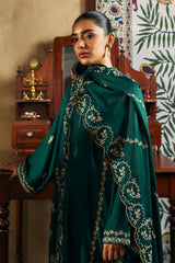 GREEN SPRING-2 PIECE MARINA EMBROIDERED SUIT