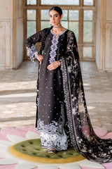 EBONY VOGUE-3PC EMBROIDERED LAWN SUIT