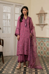 ORCHID AURA-3PC (SHIRT, TROUSER & DUPATTA)