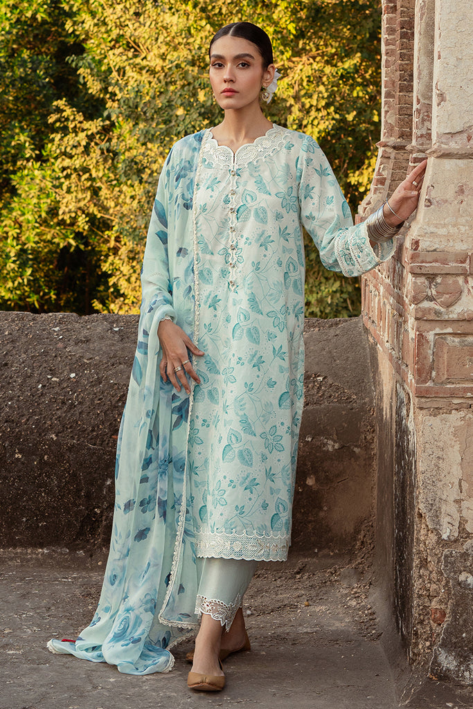 WHISPERING DOVE-3 PIECE LAWN PRINTED SUIT