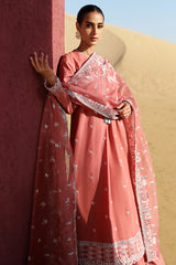 MULBERRY BLUSH-STITCH 3PC: LAWN EMBROIDERED SUIT