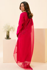 CHIC FUCHSIA-2PC (SHIRT & DUPATTA)