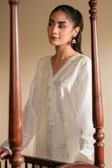 MOON LIGHT-CHIKANKARI (SHIRT & DUPATTA)