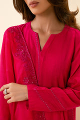 CHIC FUCHSIA-2PC (SHIRT & DUPATTA)