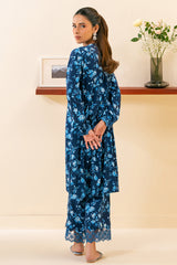 COBALT BLUE-2 PC (SHIRT & TROUSER)