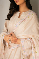 ASHEN AURA-3 PIECE EMBROIDERED LAWN SUIT