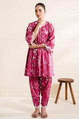 DEEP BLUSH-2 PC (SHIRT & TROUSER)