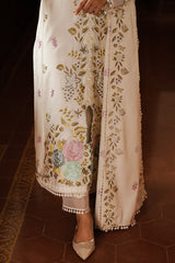 IVORY GARDEN-3 PC (SHIRT, TROUSER & DUPATTA)