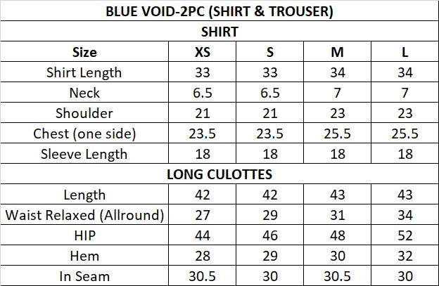 Size Guide