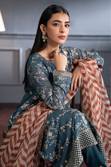 RELIC MESH-2PC (SHIRT & DUPATTA)