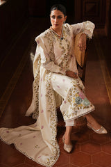 IVORY GARDEN-3 PC (SHIRT, TROUSER & DUPATTA)