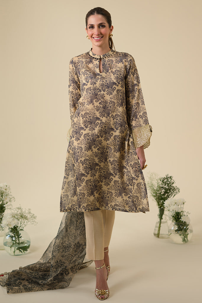 PRAIRIE SAND-2PC (SHIRT & DUPATTA)