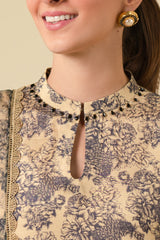 PRAIRIE SAND-2PC (SHIRT & DUPATTA)