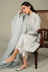 AQUA WHISPER-2PC (SHIRT & DUPATTA)