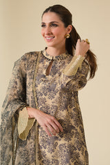 PRAIRIE SAND-2PC (SHIRT & DUPATTA)