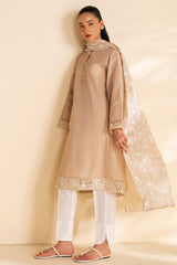 SAND STONE-2 PC (SHIRT & DUPATTA)