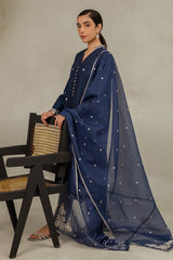 MIDNIGHT PEARL-2 PC (SHIRT & DUPATTA)