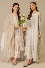 PEARL BLUE-2 PC (SHIRT & DUPATTA)