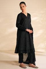 SHADOW NOIR-2 PC (SHIRT & DUPATTA)