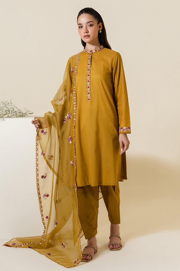 SUNSET GOLD-2 PC (SHIRT & DUPATTA)